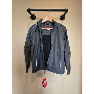 CCM tactical cool youth grey warm up jacket NWT (hockey jacket) size lar…